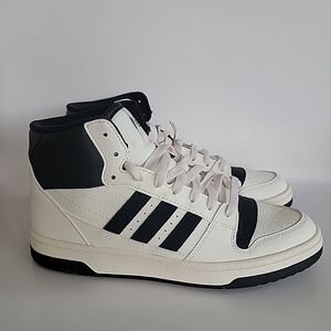 Adidas Break Start Mid IH7880 Black and White High-Top Womens Shoes